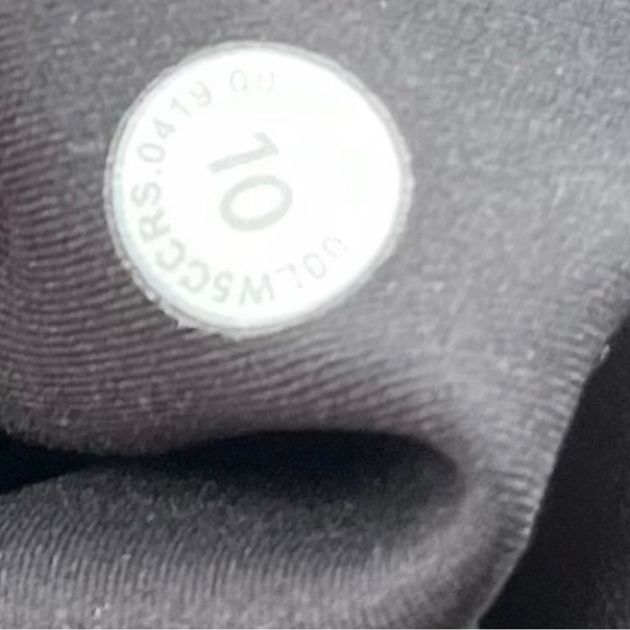 Lululemon everlux 28” mastered motion pocket leggings with mesh sz 10 - Picture 6 of 10